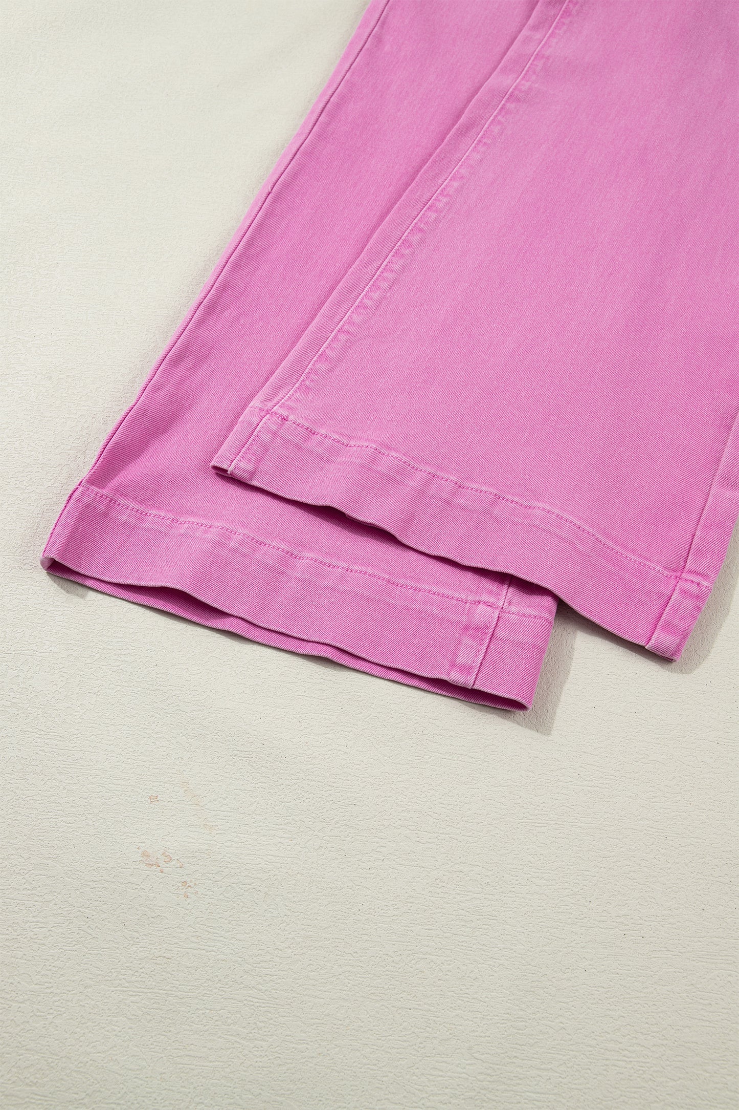 Black 2-Button High Waist Flared Bottom Jeans