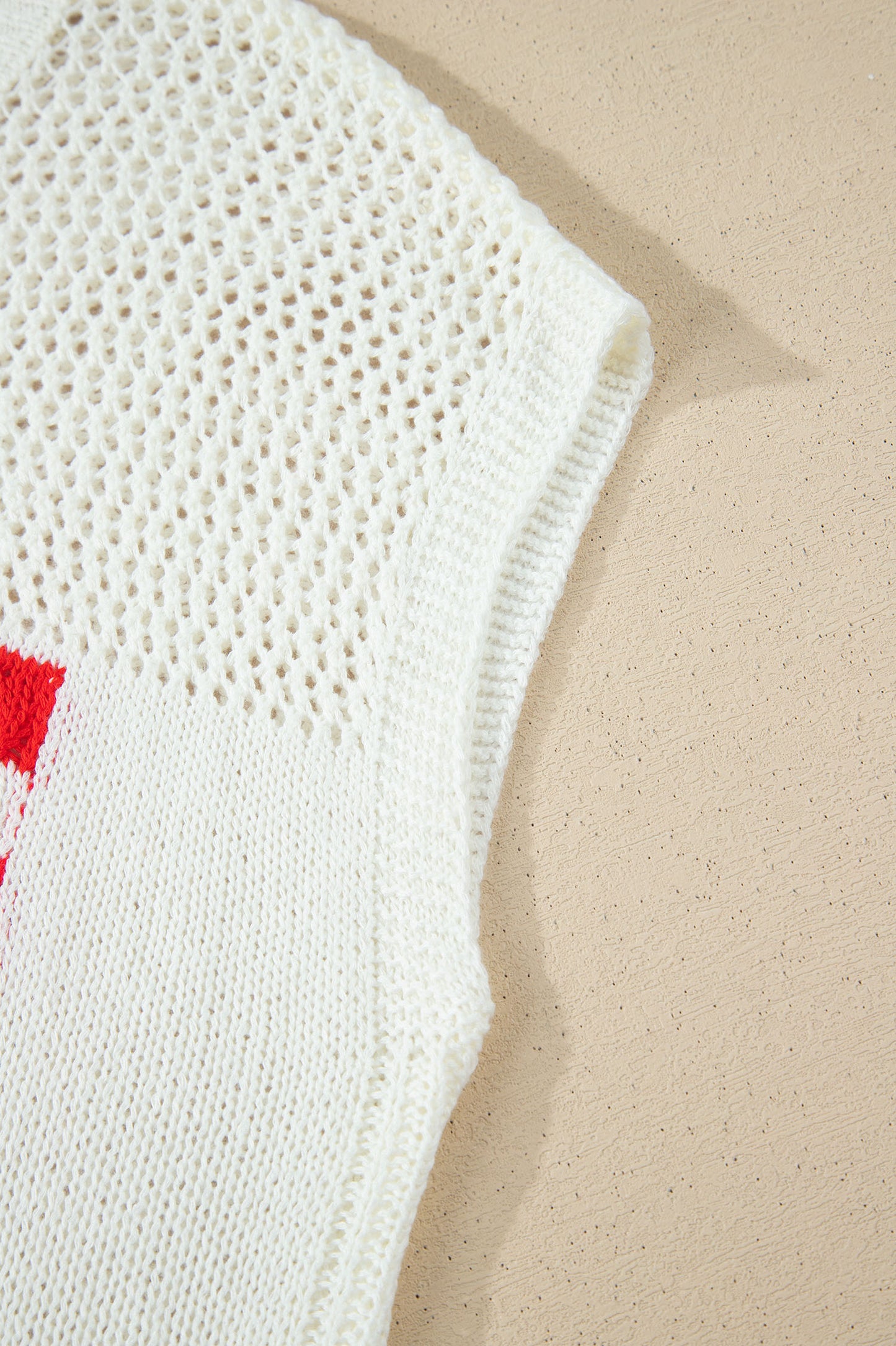 Sky Blue Flag Graphic Short Sleeve Sweater Top
